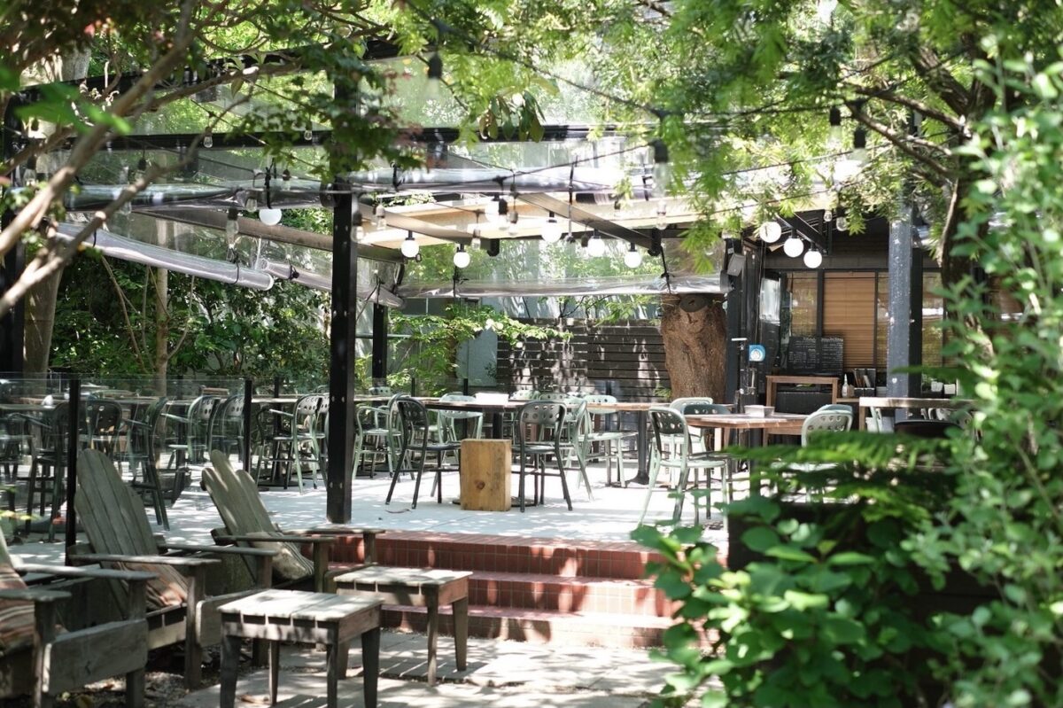 garden cafe Kamakura 内観