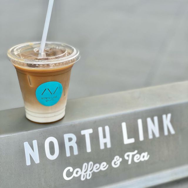 NORTHLINKのコーヒーとロゴ