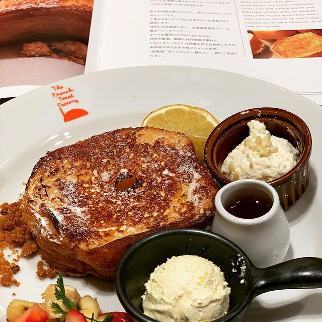 ザフレンチトーストファクトリーのフレンチトースト