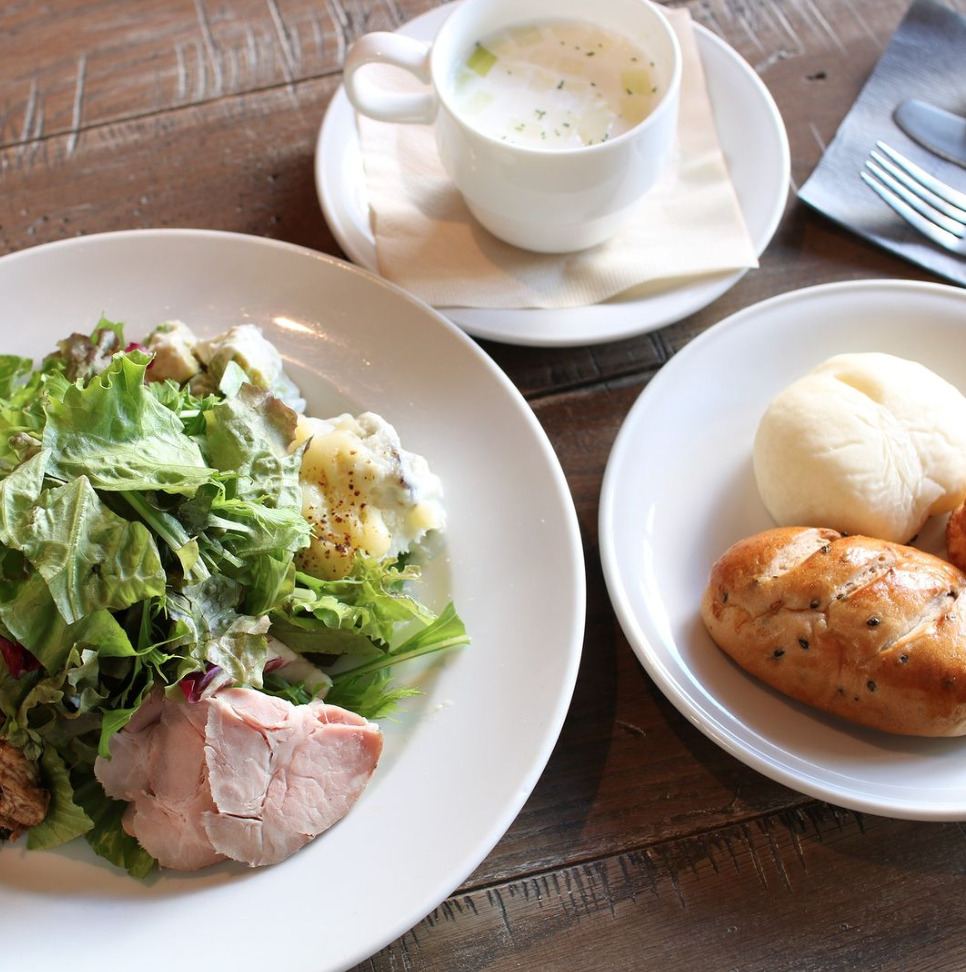 ブルーブックスカフェのランチ