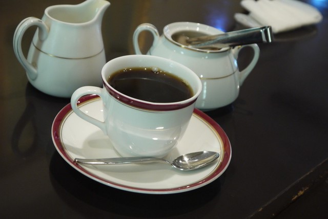 カフェフレールのコーヒー