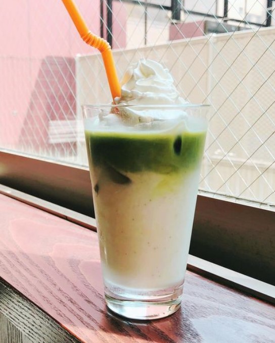 プルマンカフェ 抹茶ミルク
