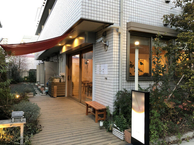 Cafe nt(ニト)の外観