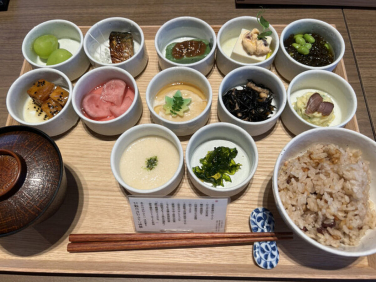 神楽坂茶寮の食べ物
