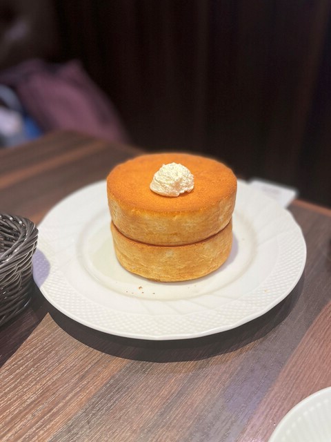 星野珈琲のパンケーキ