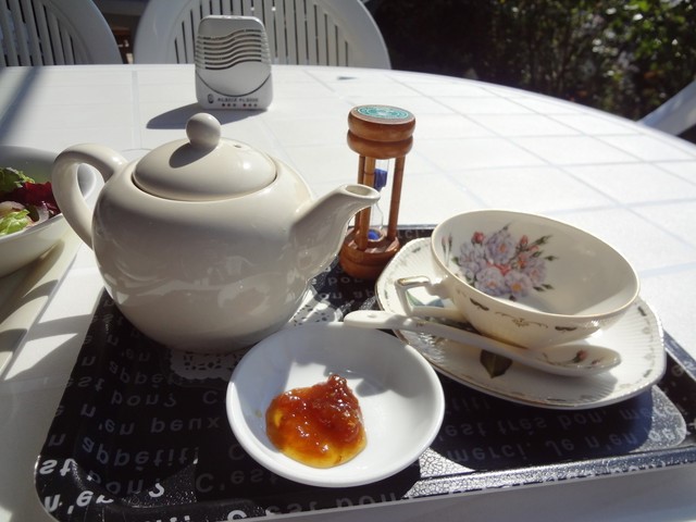 イングリッシュガーデン・ローズカフェの紅茶