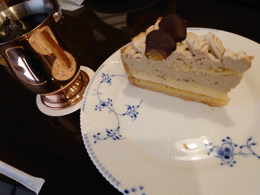 銀座和館 椿屋茶房のケーキ