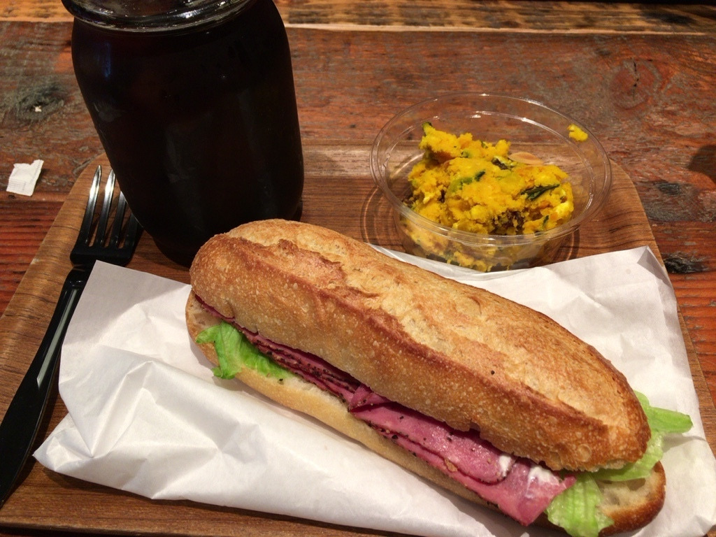 ザ・サードカフェのサンドイッチ