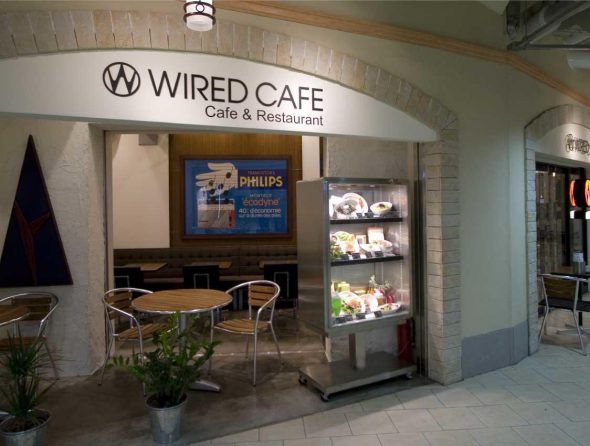 WIRED CAFEの外観