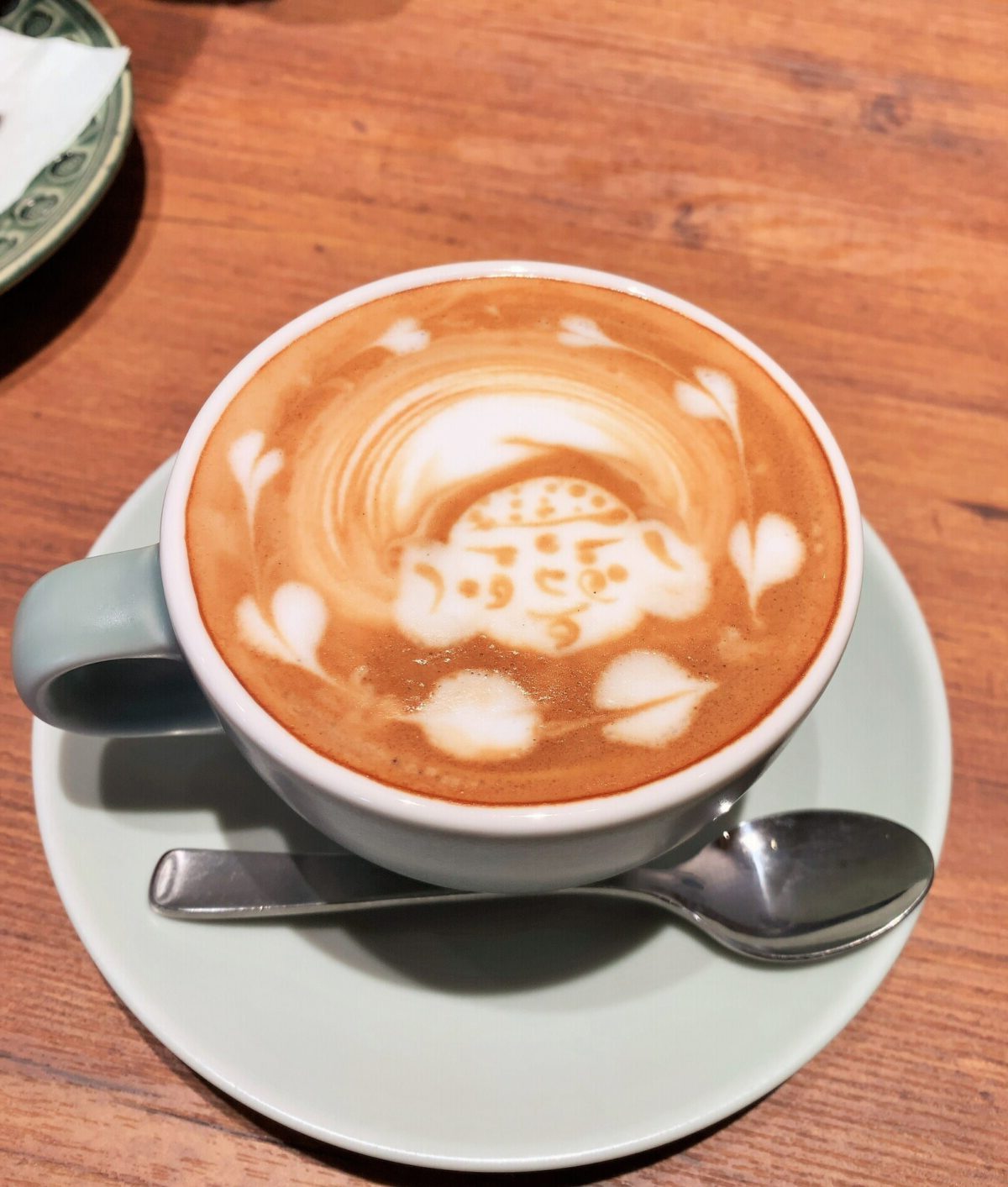 amidacaoffeeの大仏ラテの写真