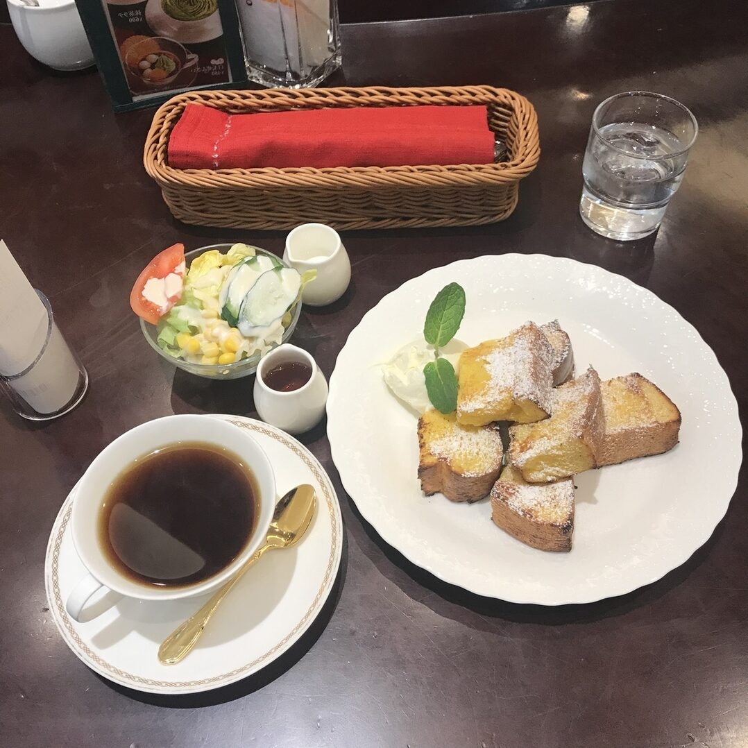 カフェコロラド福井駅店のフレンチトーストの写真
