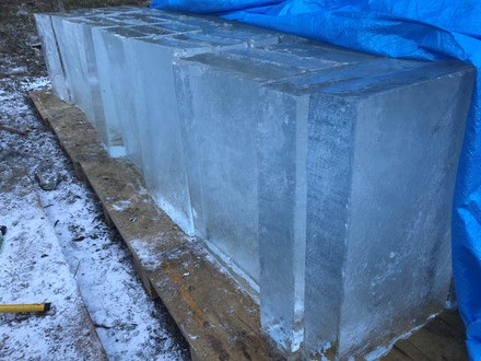 松月氷室の氷