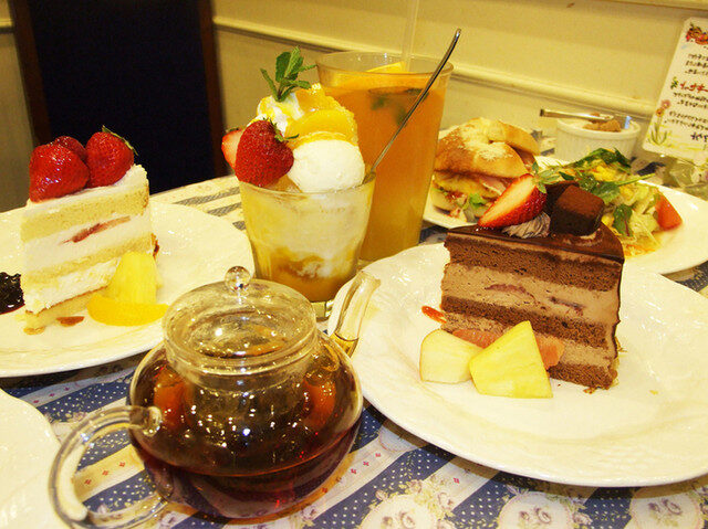 cafe The Plant Roomのケーキ