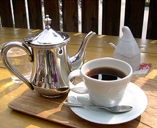 カフェ水庵のコーヒー
