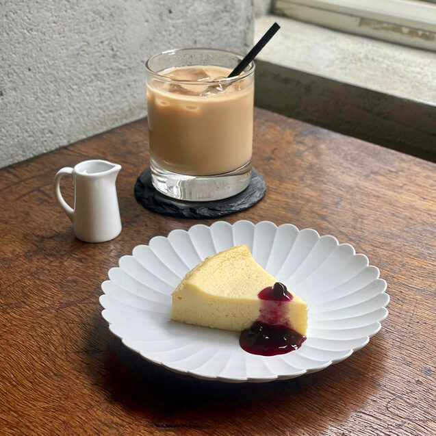 喫茶百景チーズケーキ