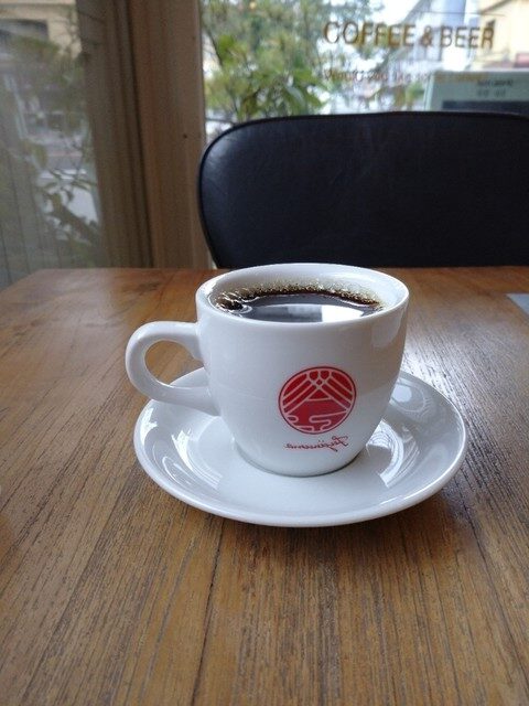 カフェフジヌマのコーヒー