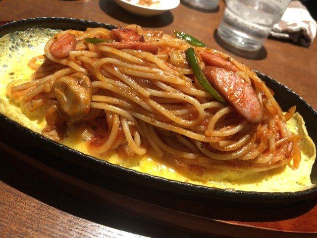 カフェヨシノのスパゲティ