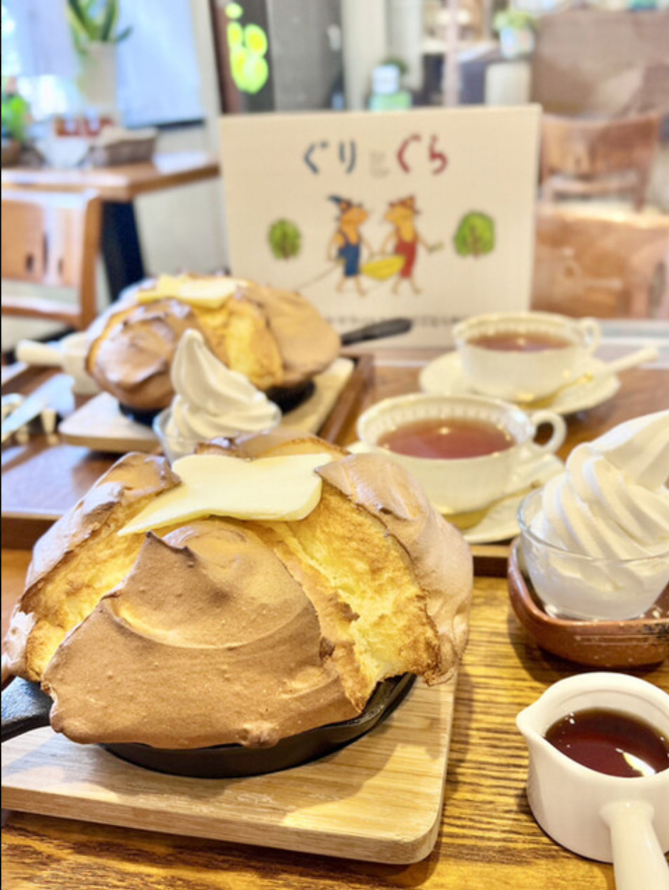 京モモナのパンケーキ