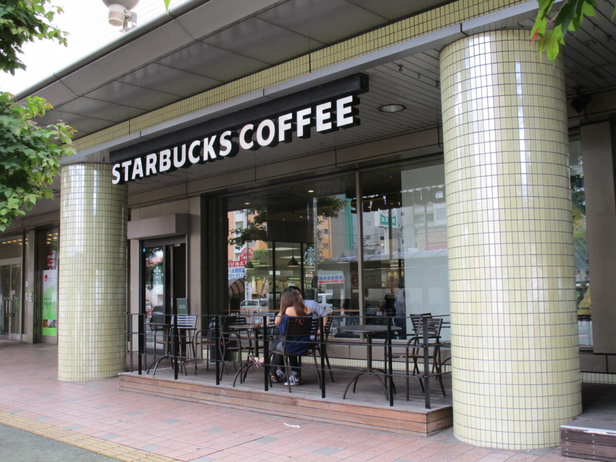 スターバックスコーヒー別府トキハ店の外観の写真